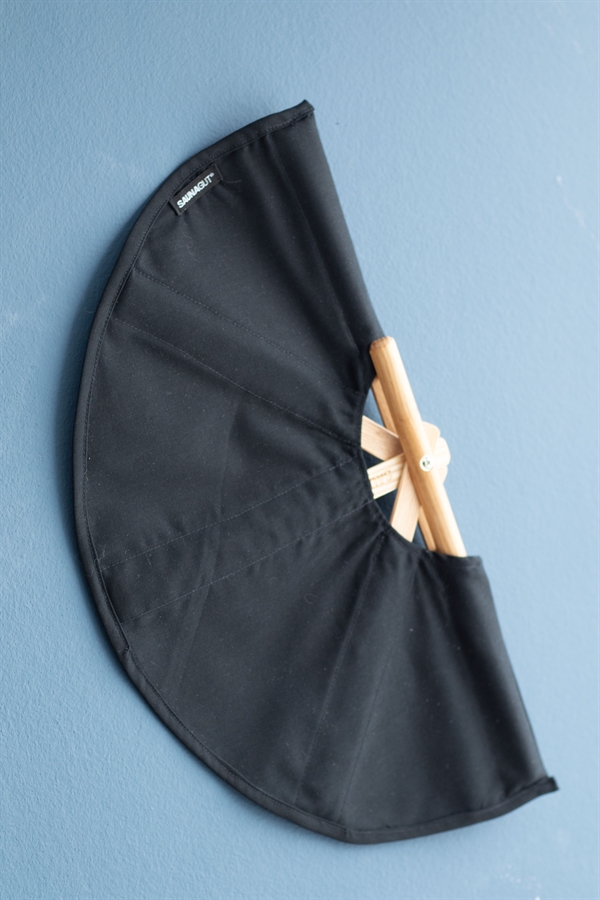 SaunaGut Micro vifte til røgelse - Sort