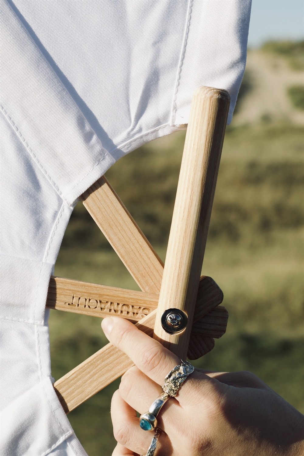 Saunagut Saunagus Vifte - Standard - Hvid