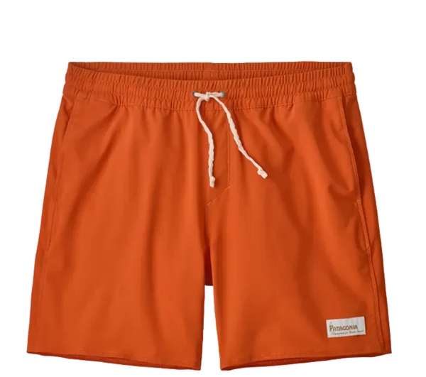 Patagonia Mens Hydropeak Boardshorts 18 in. - Pollinator Orange