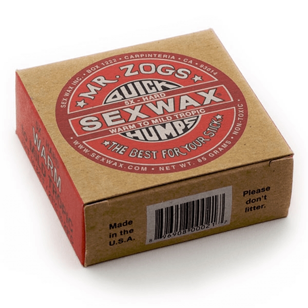 Mr. Zog's Sexwax Quick Humps Wax 5x Firm - Warm - Red