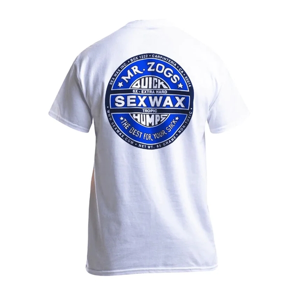 SEXWAX Quickhumps White Blue Back Print