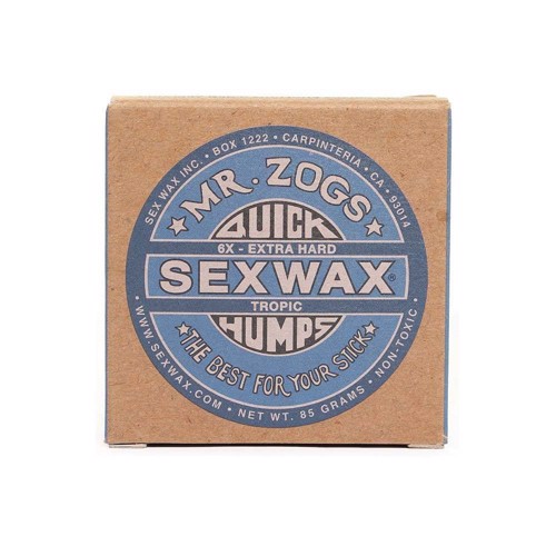 Mr. Zog\'s Sexwax Quick Humps Wax - Tropic - Blue