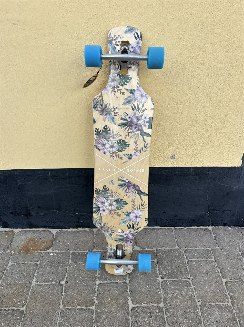 NSC - Grand Gopher Drop through Longboard - Floral Paradise - 40" x 9.25"