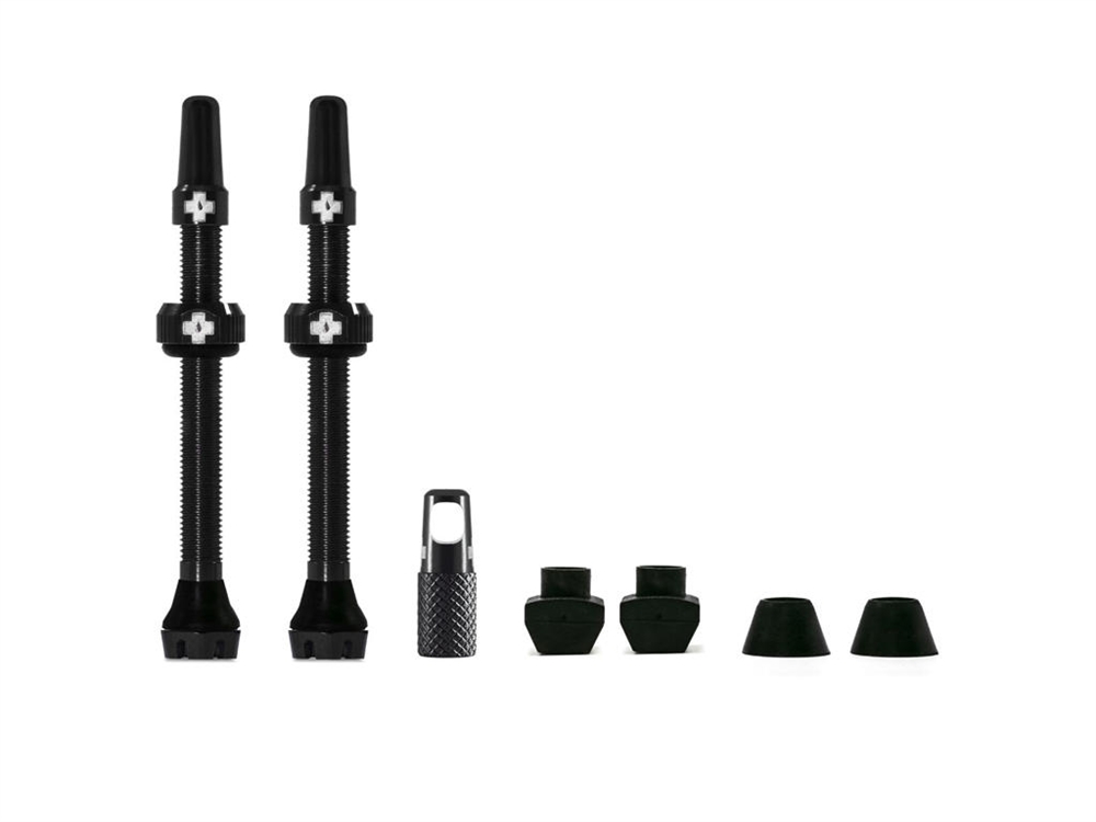 MUC-OFF Tubeless Valve Kit V. 2.0 60 mm Black