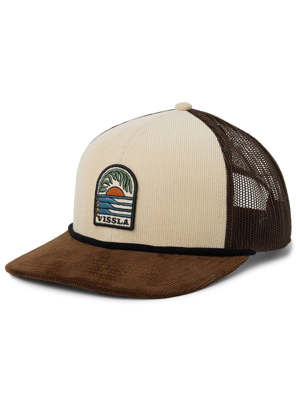 Vissla West Winds Trucker Cap - Light Khaki