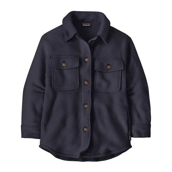 Patagonia Womens Retro Pile Shacket - Sunken Blue