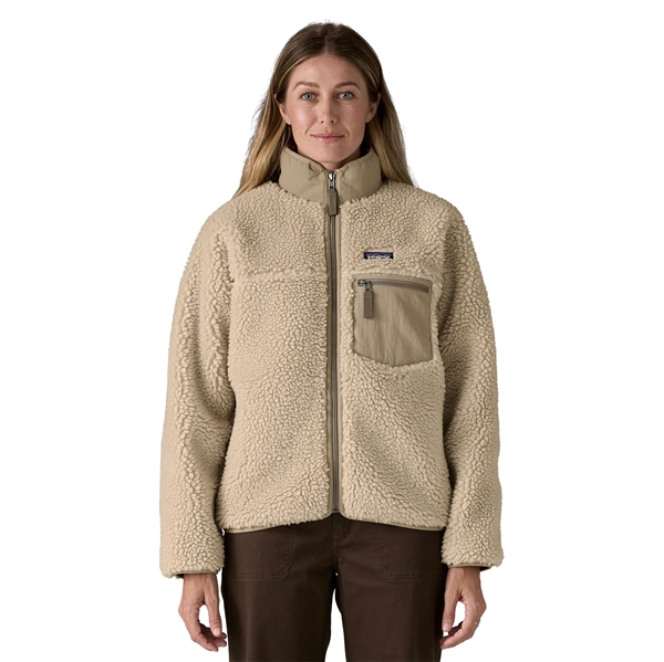 Patagonia Womens Classic Retro‐X Jacket - Natural