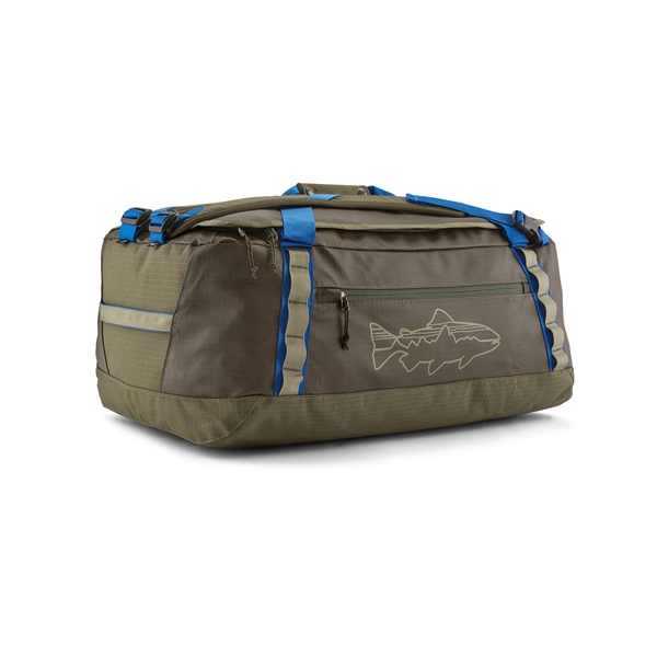 Patagonia Black Hole Duffel 55L - Basin Green w/Fitz Trout
