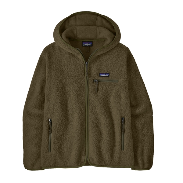 Patagonia Womans Retro Pile Hoody - Basin Green