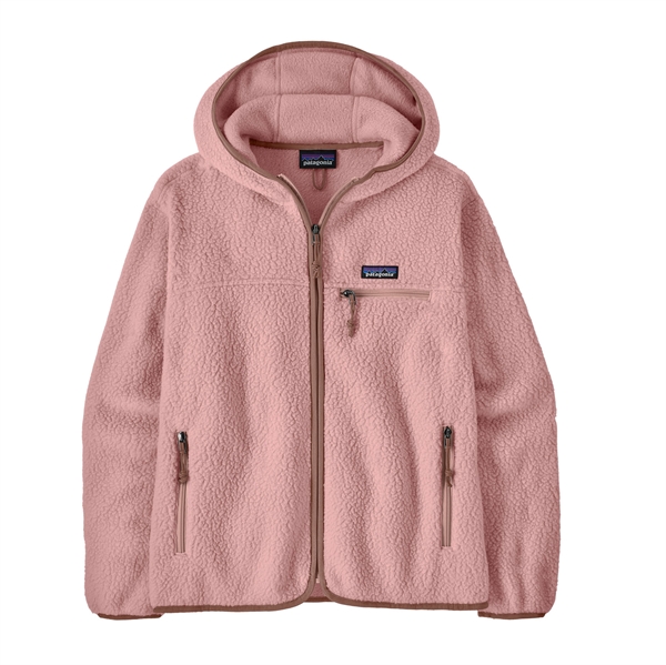 Patagonia Womans Retro Pile Hoody - Fuzzy Mauve