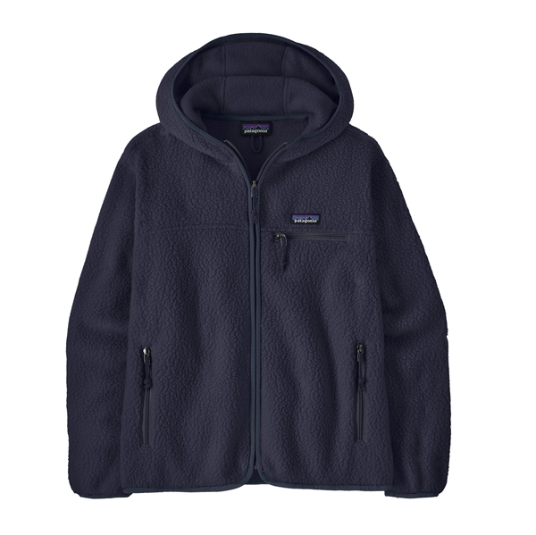 Patagonia Womans Retro Pile Hoody - Sunken Blue
