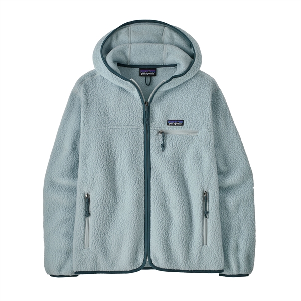 Patagonia Womans Retro Pile Hoody - Virtually Blue