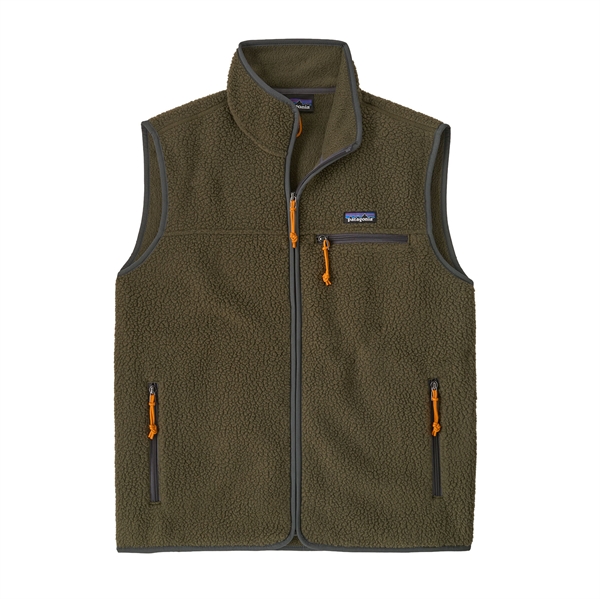 Patagonia Mens Retro Pile Vest - Basin Green