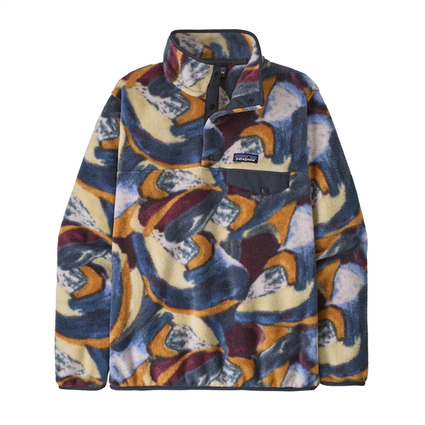 Patagonia Womens LW Synch Snap-T P/O - Smudge: Smolder Blue