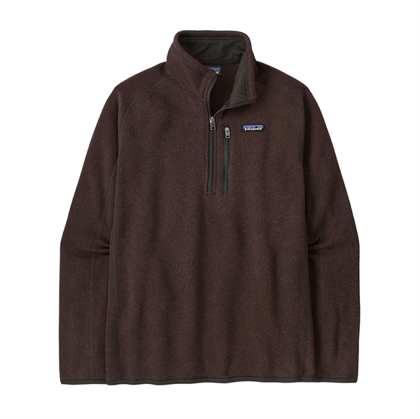Patagonia Mens Better Sweater 1/4 Zip - Den Brown