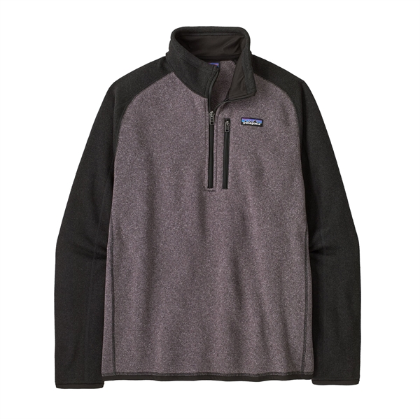 Patagonia Mens Better Sweater 1/4 Zip - May Grey