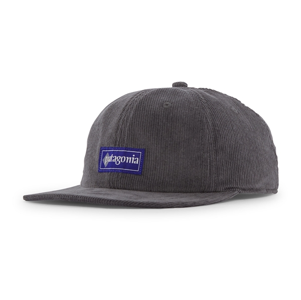 Patagonia Corduroy Cap - Hut Tripper Label: Forge Grey