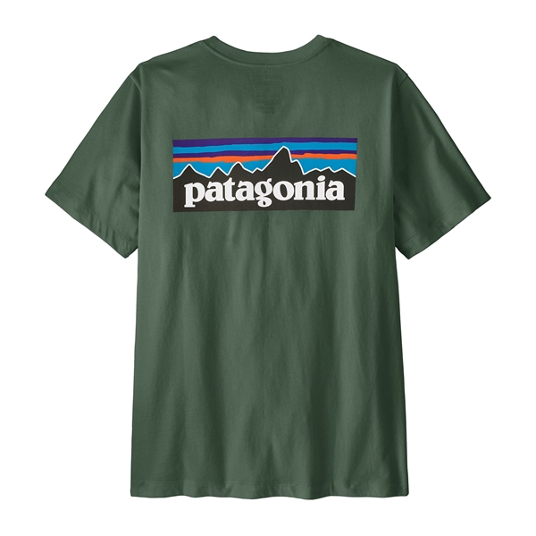Patagonia Mens P-6 Logo T-Shirt - Canopy Green
