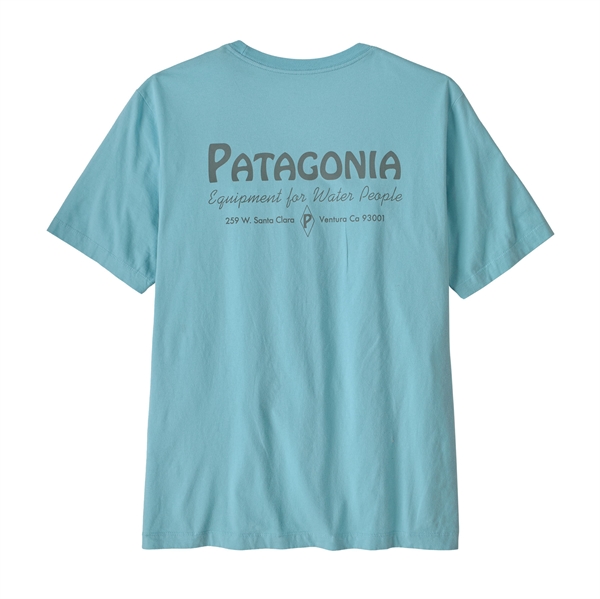 Patagonia Mens Water People Banner T-Shirt - Snowmelt Blue
