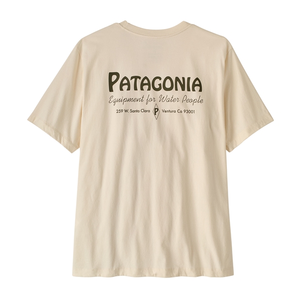 Patagonia Mens Water People Banner T-Shirt - Undyed Natural