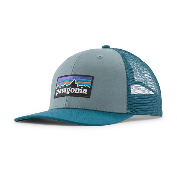 Patagonia P-6 Logo Trucker Hat - Blue Sage