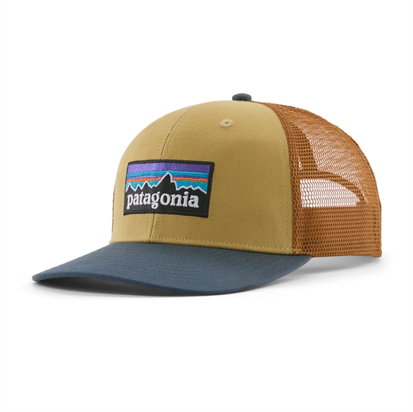 Patagonia P-6 Logo Trucker Hat - Lynx Tan
