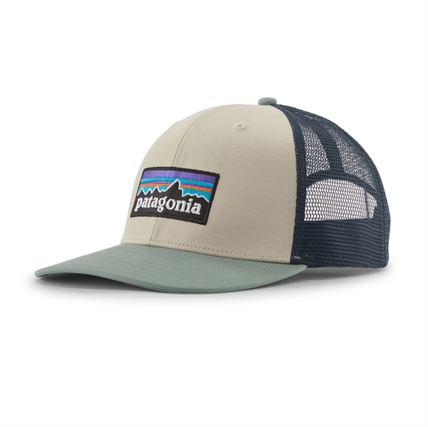 Patagonia P-6 Logo Trucker Hat - Pumice