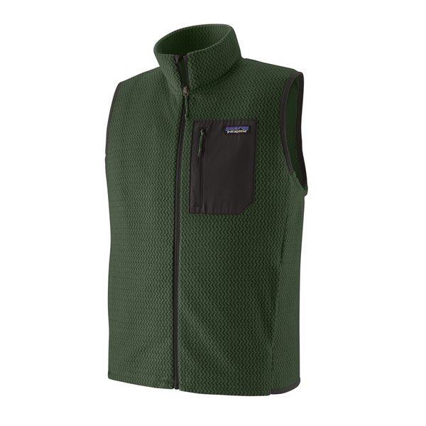 Patagonia Mens R1 Air Vest - Treeline Green