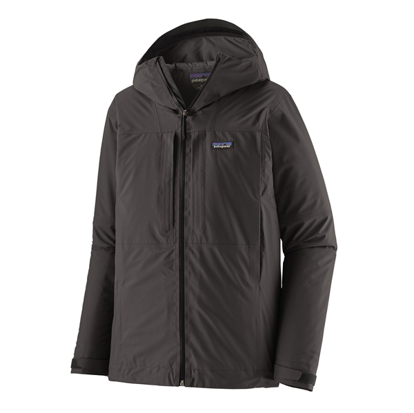 Patagonia M's Insulated Boulder Fork Rain Jkt - Black