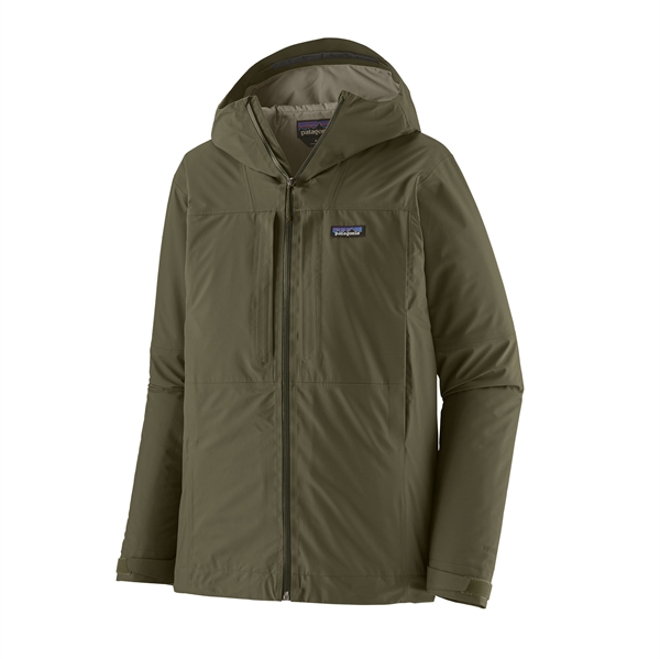 Patagonia M's Insulated Boulder Fork Rain Jkt - Basin Green