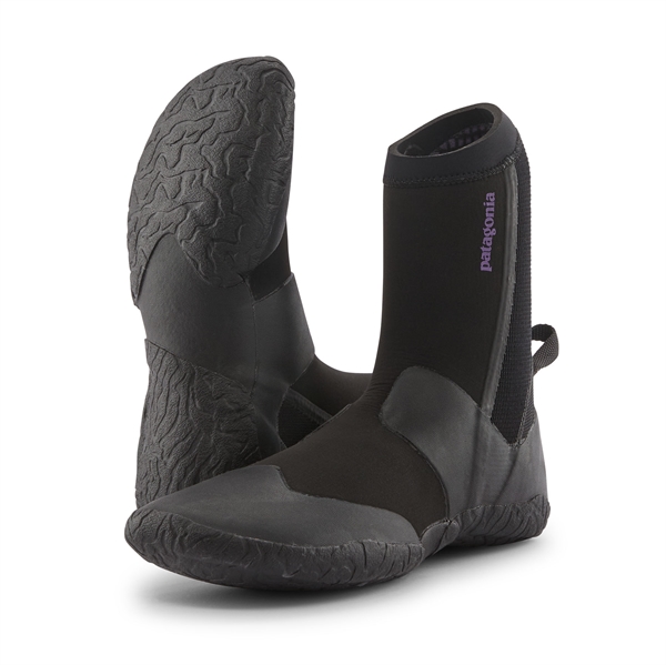 Patagonia Regulator 5mm Round Toe Booties - Black