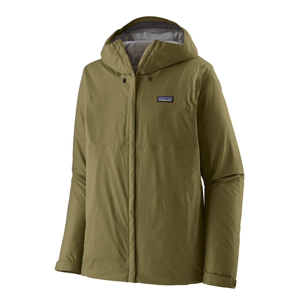 Patagonia Mens Torrentshell 3L Rain Jacket - Tent Green