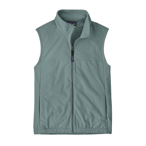 Patagonia Mens Textured Fleece Vest - Blue Sage