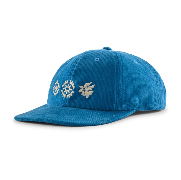 Patagonia Corduroy Cap - Kaleido Flowers: Shore Blue