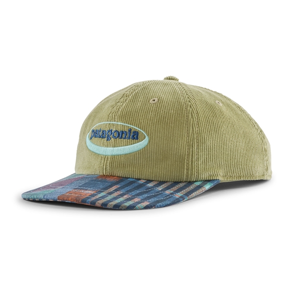 Patagonia Corduroy Cap - '95 Oval Logo: Gumtree Green