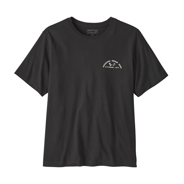 Patagonia Mens Repair Shop T-Shirt - Ink Black
