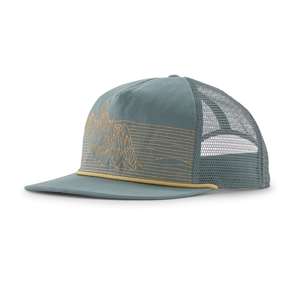 Patagonia Airfarer Cap - Strataspire Stripe: Blue Sage