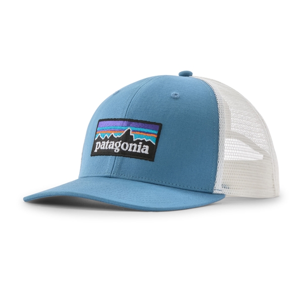 Patagonia P-6 Logo Trucker Hat - Shore Blue