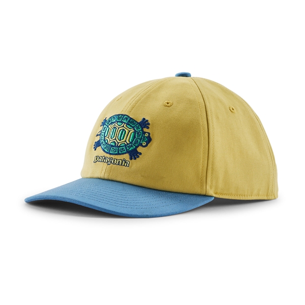Patagonia Kids Funhoggers Hat - Island Turtle: Limestone Yellow