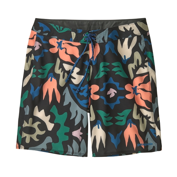 Patagonia Mens Hydropeak Boardshorts - 18 in. - Kaleido: Black