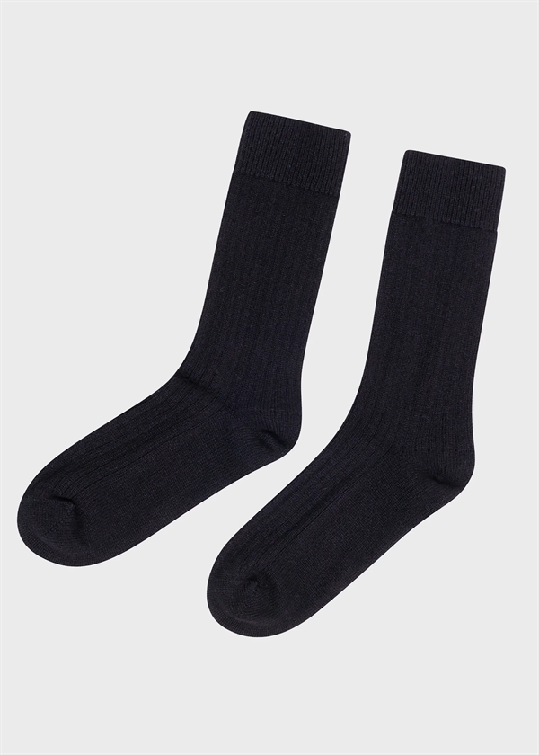 Klitmøller Collective Wool Sock - Black