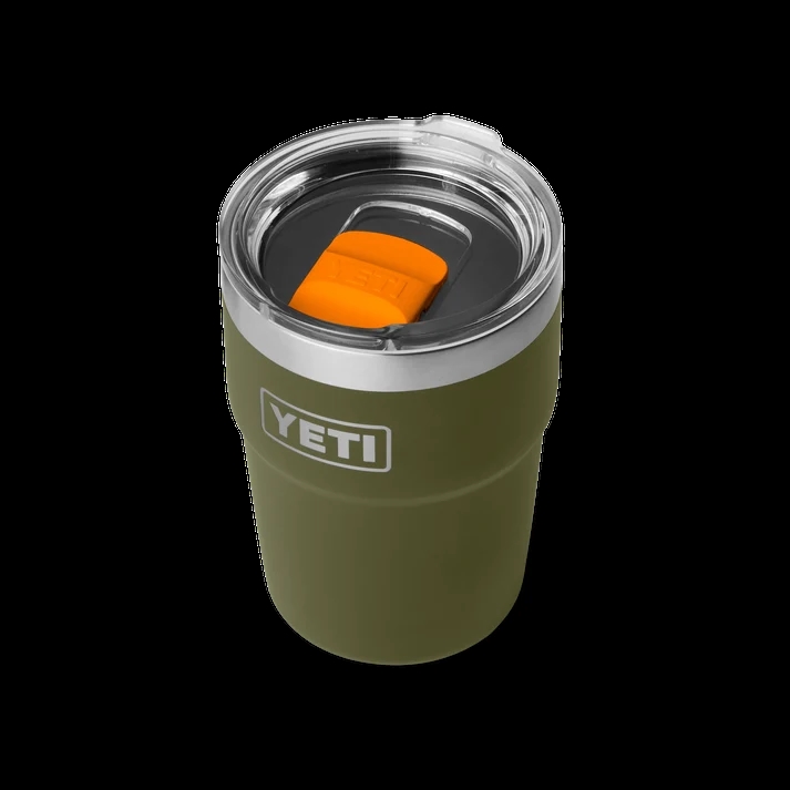 YETI - Rambler Stackable Cup 16oz/473ml - Olive/King Crab Orange