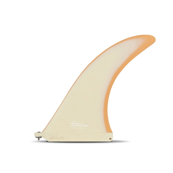 Futures Zack Florez 9.5 Fin - Orange / Cream
