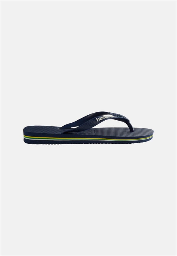 Havaianas Brasil Logo 0555 - Navy Blue