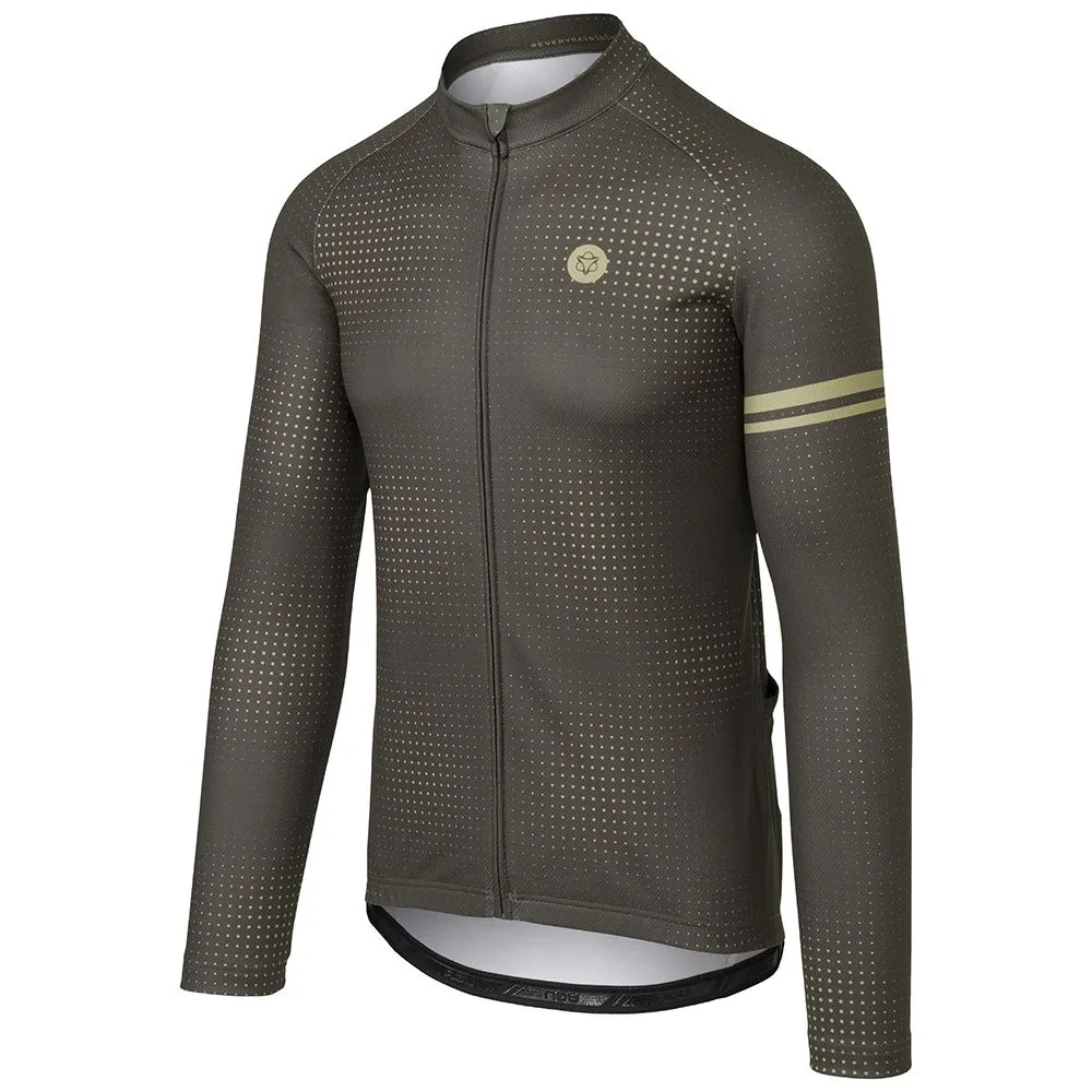 AGU - Pixel Jersey LS Essential Men - Forest Green