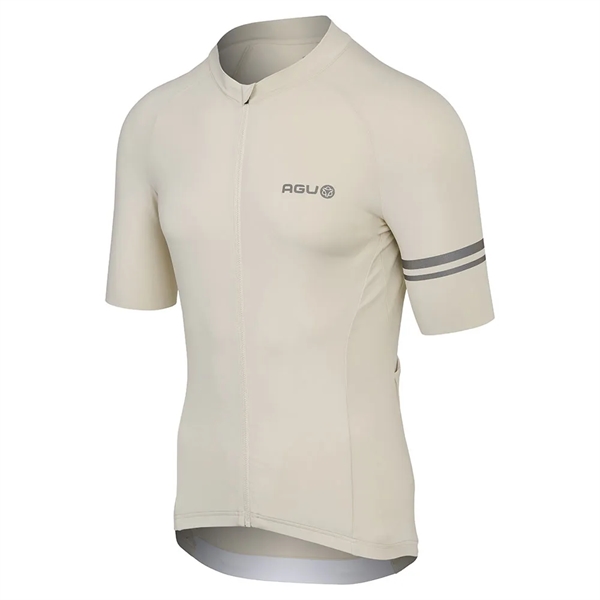 AGU - Solid Jersey SS Performance Men - Peanut Cream