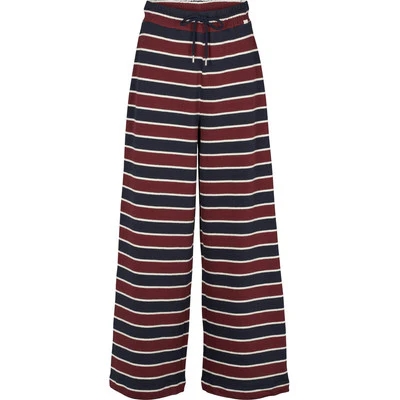 Basic Apparel - Anneli Pants - Bordeaux Truffle / Sky Captain