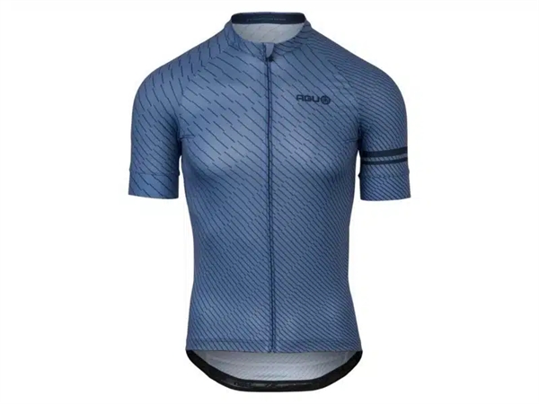 AGU Chippie Lines Jersey SS Essential Men Specchio - Blue