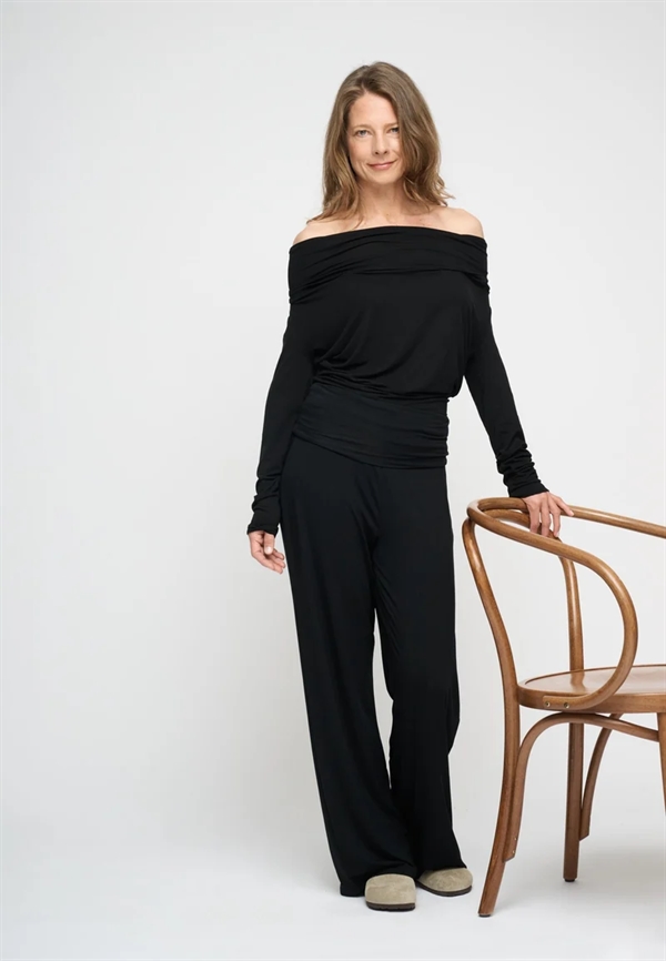 Moshi Moshi Mind - Cascade Top - Black
