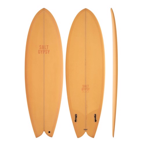 Salt Gypsy Surfboard Shorebird 5'11" - Apricot Tint 
